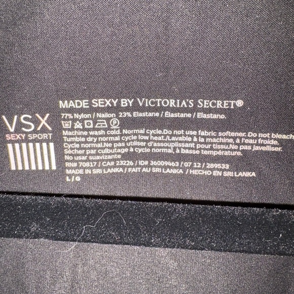 Victoria Secret Women’s Black Zip Up Jacket - Picture 2 of 5